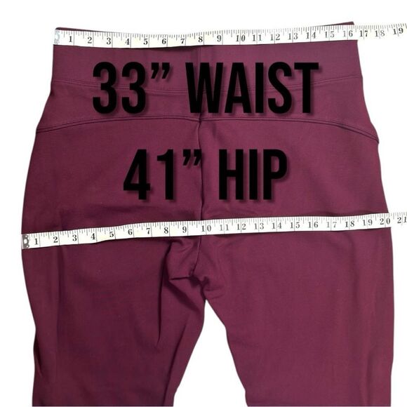 Seven7 Purple Maroon Leggings Form-Fitting Stretchy Bottoms Sz XL - Picture 5 of 10